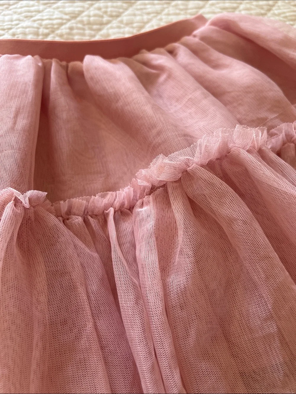 Old Navy Toddler Girl Pink Tulle Skirt Size 3t